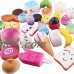 10pcs Squishies Slow Rising Jumbo Squishy Kawaii Mini Soft Foods Doughnut Cake Bread Phone Straps Charm Kids Toy   567127375